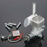 Stirlingkit Dle Engines DLE-61 60cc Electronically Ignited Rear Exhaust Gasoline RC Aircraft Engine with Muffler for Gas Model Planes, view 2