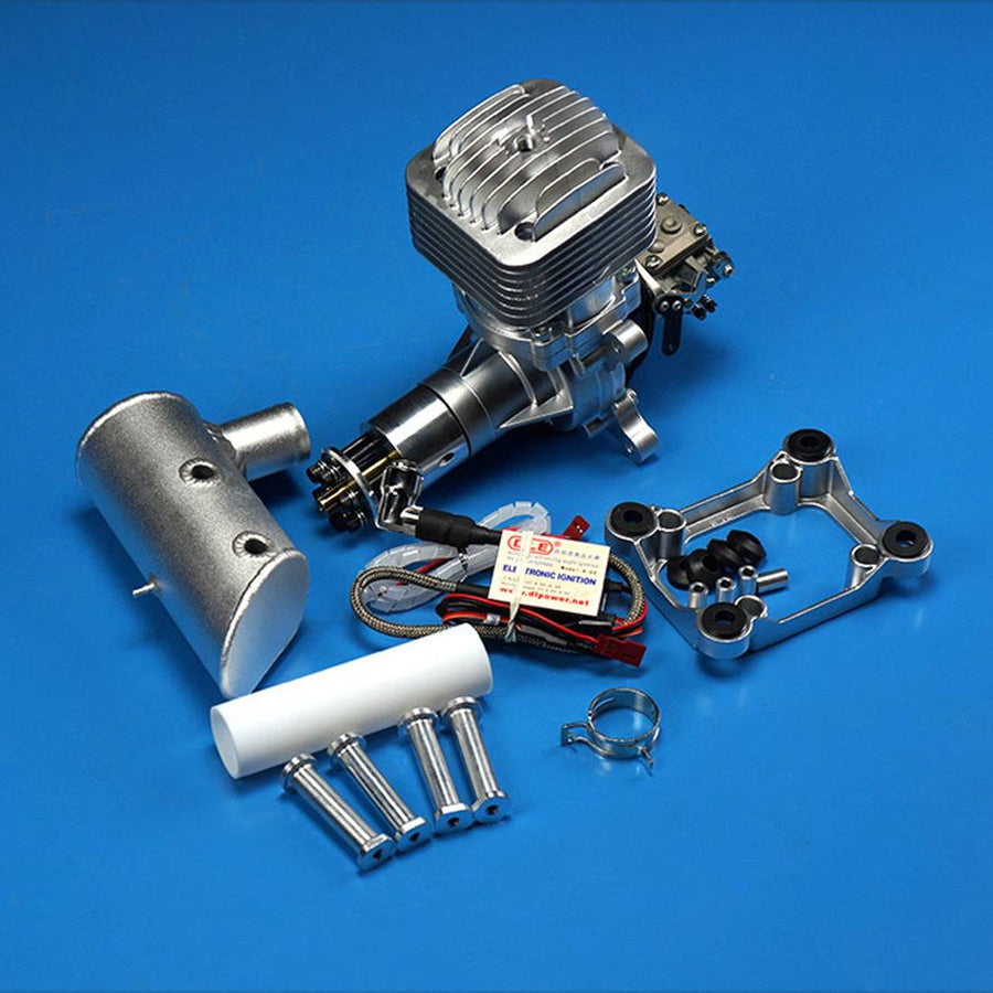 Stirlingkit DLE85 85CC Gasoline Engine Single-cylinder Two Stroke Aircraft Engine for RC Model Planes