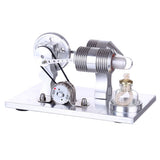 Stirlingkit Double Cyclinder Stirling Engine Generator Model Science Experiment Steam Toy, view 4