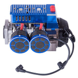 Stirlingkit Double-cylinder 60cc Inline Gasoline Engine for 1/5 RC Car HPI BAJA LOSI 5T, view 2