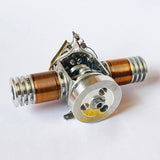 Stirlingkit Double Cylinder Electric Flat-twin Solenoid Engine Electromagnetic Motor, view 2