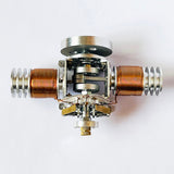 Stirlingkit Double Cylinder Electric Flat-twin Solenoid Engine Electromagnetic Motor, view 3