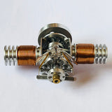 Stirlingkit Double Cylinder Electric Flat-twin Solenoid Engine Electromagnetic Motor, view 6