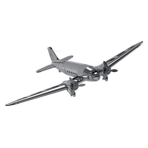 Stirlingkit Douglas DC-3 3D Metal Model Kit – DIY Aviation Airplane for Collectors & Desktop Display (146PCS)