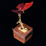 Stirlingkit DreamDancer Steampunk Butterfly Wooden Model Kits Showpiece - Gift for Musician, view 4