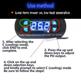 Stirlingkit Dual-Mode Temperature Control 12V Semiconductor Intelligent Cooling & Heating Device, view 5