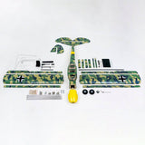 Stirlingkit DW HOBBY Fi156 1/9 1600mm Wingspan Camouflage Remote Control ARF Airplane Balsa Wood Airplane, view 2