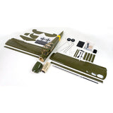 Stirlingkit DW HOBBY Fi156 Army Green 1/9 1600mm Wingspan ARF RC Airplane Balsa Wood Airplane, view 2