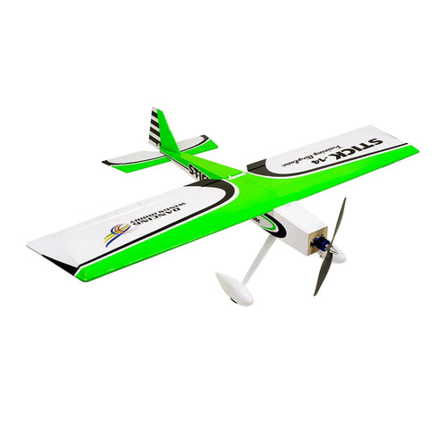 Stirlingkit DWHOBBY STICK 14 1400mm Wingspan Electric Balsa Wood Airplane Trainer Plane ARF TCG1401 - Green