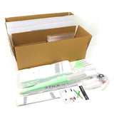 Stirlingkit DWHOBBY STICK TCG1404 14 Electric 1400mm Wingspan Airplane Balsa Wood Aircraft with Electronic Equipments for Trainer ARF- Green, view 2