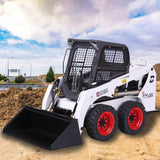 Stirlingkit E116-003 1/14 2.4G Alloy Hydraulic Skid Steer Loader Engineering Bulldozer Construction Remote Control Vehicle - RTR Version, view 2