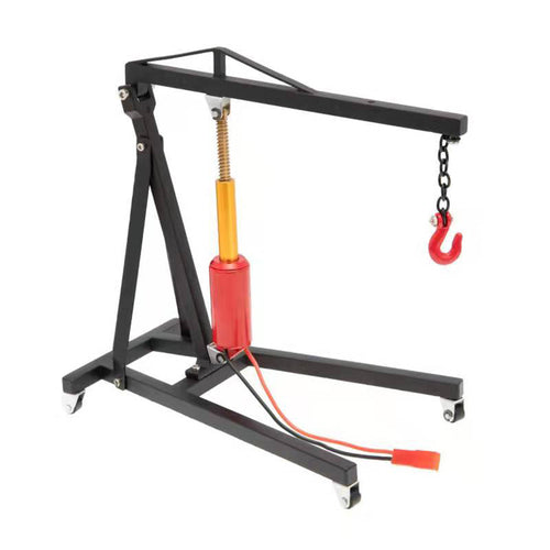 Stirlingkit Electric Metal 1/10 1/8 RC Scale Model Car Engine Hoist & Jack