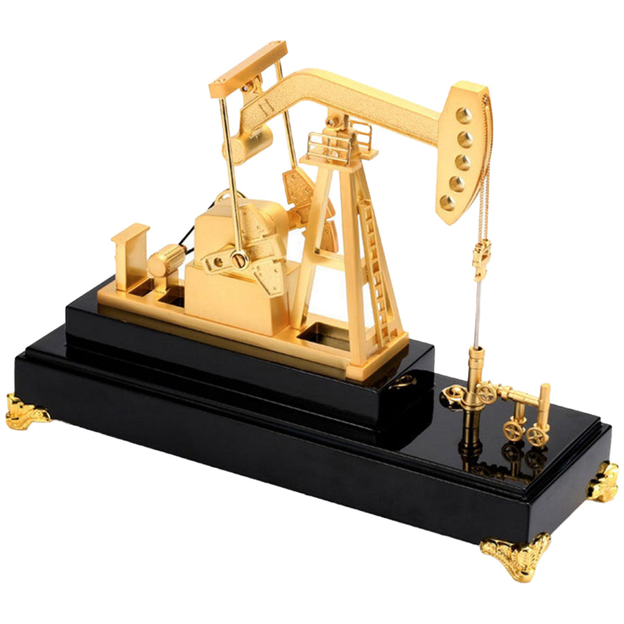 Stirlingkit Electric Powered Metal Oil Well Mechanical Pumpjack Model