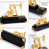Stirlingkit Electric Powered Metal Oil Well Mechanical Pumpjack Model, view 2