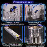 Stirlingkit Electrolysis of Water Generator Machine Hydrogen and Oxygen Separation, view 5