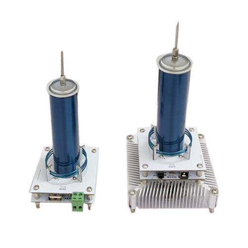 Stirlingkit Electronic Plasma Speaker Musical Tesla Coil Kit with Receiver &Transmitter Wireless Transmission Experiments- US Plug