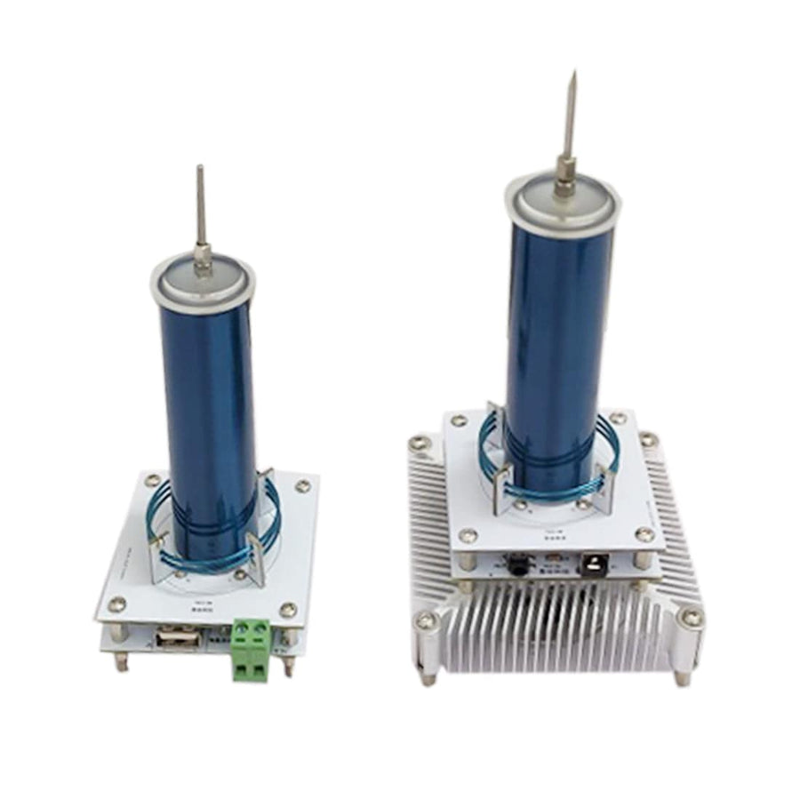 Stirlingkit Electronic Plasma Speaker Musical Tesla Coil Kit with Receiver &Transmitter Wireless Transmission Experiments- US Plug