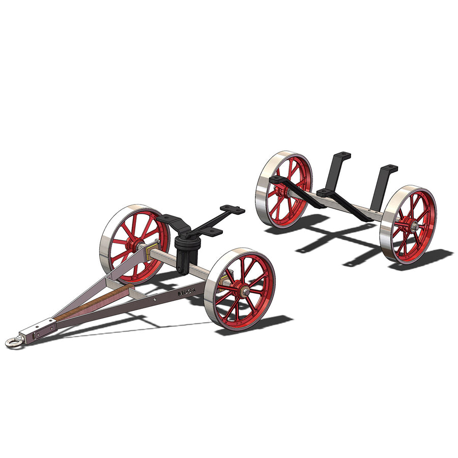 Stirlingkit Engine Cart Kits For RETROL HM-01 7cc Model Hit and Miss Engine