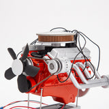Stirlingkit ENJOMOR 1/6 Scale Big Block V8 Engine Kits That Works Fully 3D Printed, view 3
