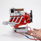 Stirlingkit ENJOMOR 1/6 Scale Big Block V8 Engine Kits That Works Fully 3D Printed, view 4