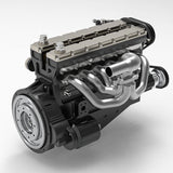 Stirlingkit Enjomor 28cc Inline-6 DOHC Gas Engine Model (Water-Cooled, 4-Stroke, Electric Start), view 4