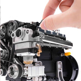 Stirlingkit Enjomor 28cc Inline-6 DOHC Gas Engine Model (Water-Cooled, 4-Stroke, Electric Start), view 5