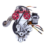 Stirlingkit Enjomor 36cc I4 DOHC 4-cylinder Inline Four-stroke Water-cooled Gasoline Engine with Twin Overhead Camshafts for RC Car Boat, view 2