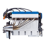 Stirlingkit Enjomor 36cc I4 DOHC 4-cylinder Inline Four-stroke Water-cooled Gasoline Engine with Twin Overhead Camshafts for RC Car Boat, view 3