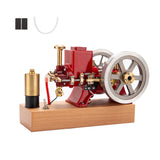 Stirlingkit ENJOMOR 6cc Antique Red Hit and Miss Gas Engine Working Model, view 2