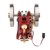 Stirlingkit ENJOMOR 6cc Antique Red Hit and Miss Gas Engine Working Model, view 3
