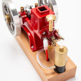 Stirlingkit ENJOMOR 6cc Antique Red Hit and Miss Gas Engine Working Model, view 4