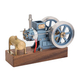 Stirlingkit ENJOMOR 6CC Blue Hit and Miss Gas Engine Miniature 4 Stroke Engine RTR Full Set, view 4