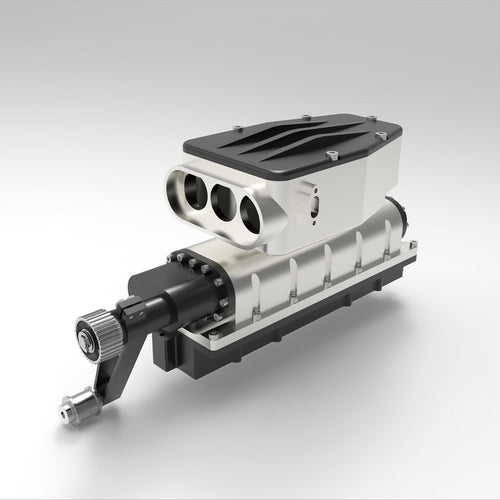 Stirlingkit ENJOMOR All-Metal Supercharger for ENJOMOR V12 GS-V12 High Performance Engine Model