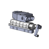 Stirlingkit ENJOMOR All-Metal Supercharger for ENJOMOR V12 GS-V12 High Performance Engine Model, view 3