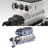 Stirlingkit ENJOMOR All-Metal Supercharger for ENJOMOR V12 GS-V12 High Performance Engine Model, view 4