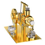 Stirlingkit ENJOMOR DIY Hot Air Stirling Engine Model Building Kits Golden, view 5