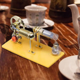 Stirlingkit ENJOMOR DIY Your Gamma LED Sterling Engine Generator Model KIT, view 2