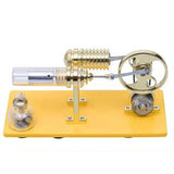 Stirlingkit ENJOMOR DIY Your Gamma LED Sterling Engine Generator Model KIT, view 3