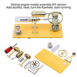 Stirlingkit ENJOMOR DIY Your Gamma LED Sterling Engine Generator Model KIT, view 6