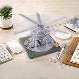 Stirlingkit ENJOMOR Gamma Hot Air Stirling Engine Helicopter with Base DIY Model Kit Stem, view 2