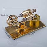 Stirlingkit ENJOMOR Gamma Hot Air Stirling Engine Movement is Everything, view 3