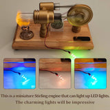Stirlingkit ENJOMOR Gamma LED Hot Air Stirling Engine Model, view 2