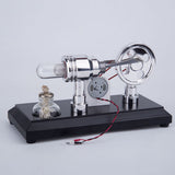 Stirlingkit ENJOMOR Gamma Stirling Engine Single Cylinder Sterling Engine Generator, view 6