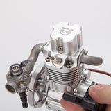 Stirlingkit ENJOMOR GS-DK01 4 Stroke Single Cylinder Gas Power Engine RTR 14000rpm 8cc, view 5