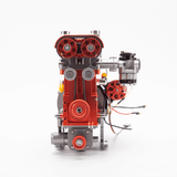 Stirlingkit ENJOMOR GS-L4 Gas Engine 36cc 4-Stroke DOHC Inline Four RC Engine Model 12,000 rpm, view 6