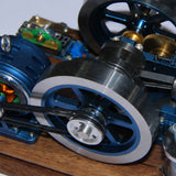 Stirlingkit ENJOMOR Horizontal Gas Hit and Miss Engine Model with Generator RTR Power Set, view 4