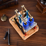 Stirlingkit ENJOMOR Hot Air Alpha-Type Walking Beam Stirling Engine, view 5