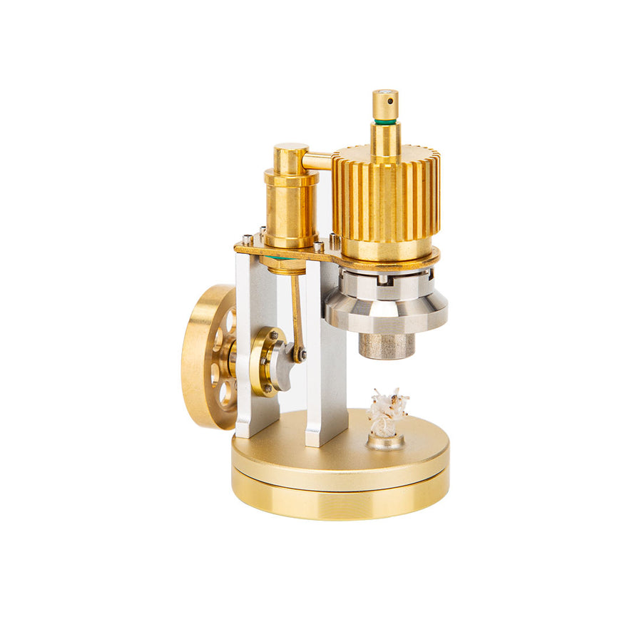 Stirlingkit ENJOMOR Hot Air Ringbom Engine Stirling Engine Model Pocket Size