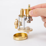 Stirlingkit ENJOMOR Hot Air Ringbom Engine Stirling Engine Model Pocket Size, view 5