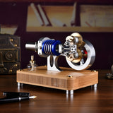 Stirlingkit ENJOMOR Hot Air Stirling Engine with Rhombic drive External Combustion Engine Model, view 6